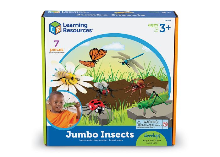 Insectos Jumbo 5 piezas 20x13 cm