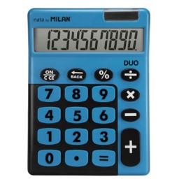 Calculadora 150610 azul 10 dígitos Milan 150610TDBBL Calculadora 150610 azul 10 dígitos Milan 150610TDBBL