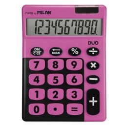 Calculadora 150610 rosa 10 dígitos Milan 150610TDPBL Calculadora 150610 rosa 10 dígitos Milan 150610TDPBL